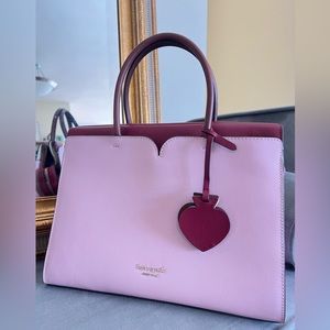 Kate Spade Spencer Large Satchel/pink handbag/tote/shoulder bag